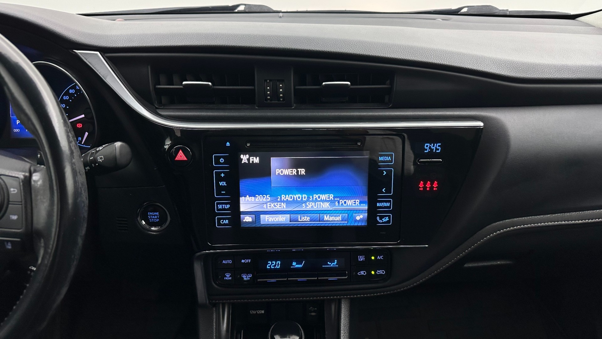2018 TOYOTA AURIS 1.6 ADVANCE SKYPACK MULTIDRIVE S